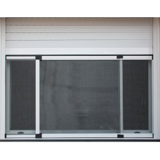 Mosquitera Ventana Extensible Fibra Vidrio 40X50-92 Cm Blanc