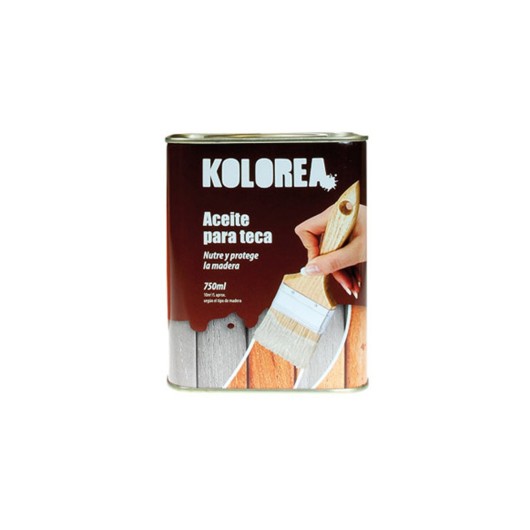 Aceite Teca Kolorea 750 Ml Miel Kolorea