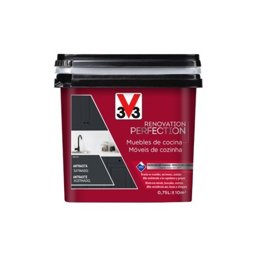 Pintura Renovacion Cocinas Reno Perfection 750 Ml Antracita