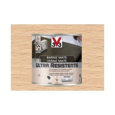 Barniz Interior Al Agua Ultra Resistente Mate 250 Ml Incolor