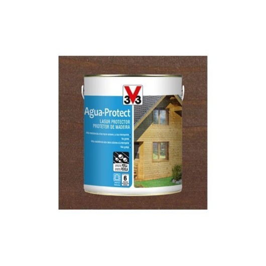 Lasur Agua Protect Satinado 750 Ml Palisandro V33