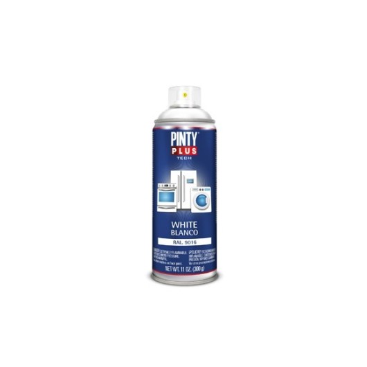 Pintura Spray Electricatrodomestico Tech 520 Cc Blanco Pintyplus