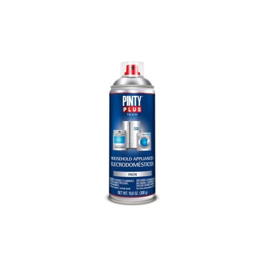 Pintura Spray Electricatrodomestico Tech 520 Cc Inox Pintyplus