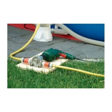 Bomba Trasvase Para Taladro Metalica 3.000 L/H Wolfcraft