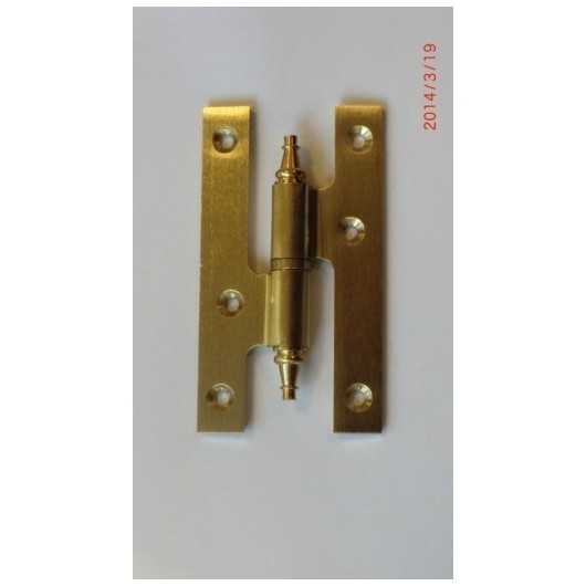 Pernio Carpinteria 100X55Mm Azpiri Laton  Izquierda 304-100