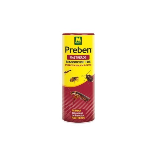 Insecticida Rastreros En Polvo Preben 200 Gr + 50 Gr Preben