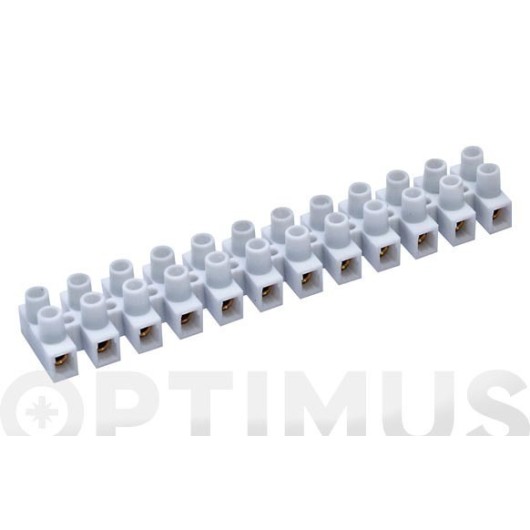 Regleta Conexion Electrica Homolog. 6 Mm 41A Blanco Famatel