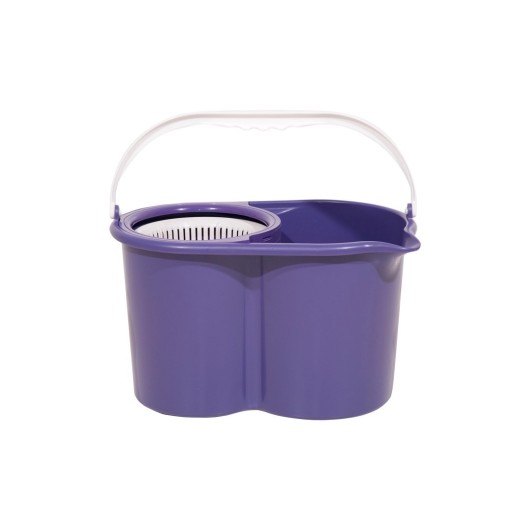 Cubo Con Escurridor 22 L Centrifugo Lila Duett