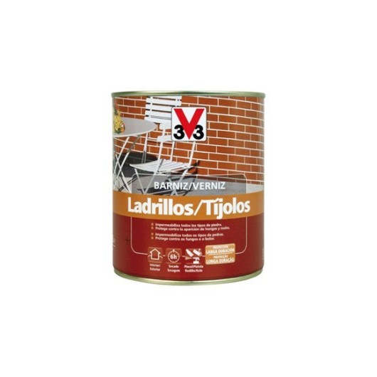 Barniz Exterior Ladrillo Incoloro Mate 750 Ml V33