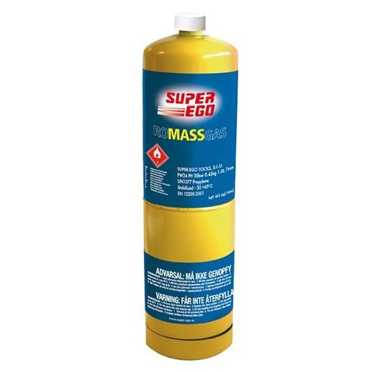 Cartucho Gas Con Valvula 1000 Ml Romassgas/453Gr Super- Ego