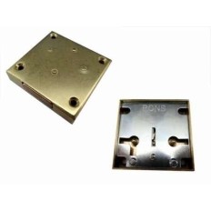Cerradura Sobreponer 30Mm 207-30 Laton Llave A Lim