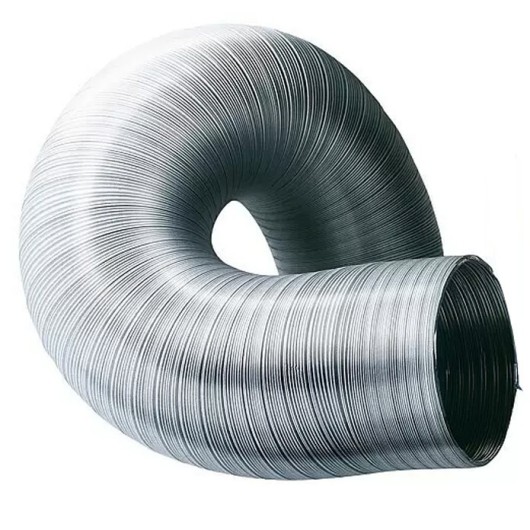 Tubo Aluminio Retractilado  125 Mm 5 M Espiroflex