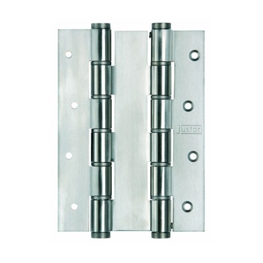 Bisagra Puerta Vaiven Doble Accion 180X40Mm Inox Plata Justor 2 Pz