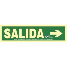 Seal Salida Flecha Derecha Pvc 0,7Mm Clase B Vision 10M