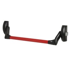 Antipanico Sobreponer 1 Punto Fast Push 900Mm Negro/Rojo Cis