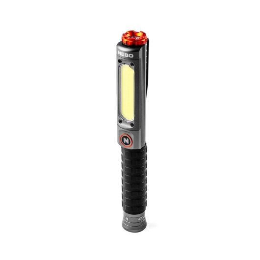 Linterna Prof. Recargable Big Larry Cob 600/220Lm 2 Pos. Cob