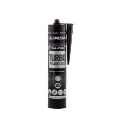 Adhesivo Sellador Fija+Plus Turbo 290 Ml Negro Quiadsa