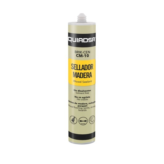 Sellador Acrilico Madera Brik-Cen Cm-10 Power 300 Ml Pino Qu