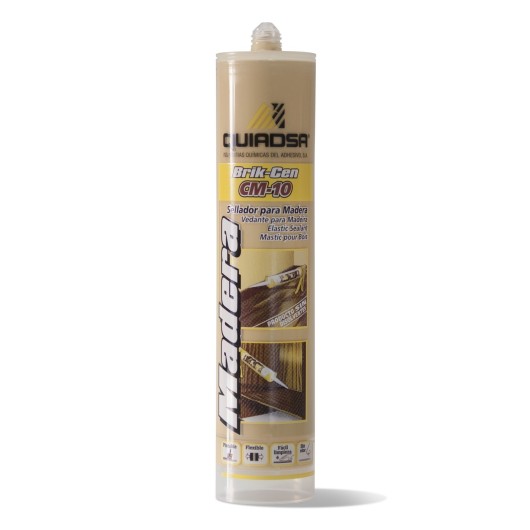 Sellador Acrilico Madera Brik-Cen Cm-10 Power 300 Ml Gris Cl