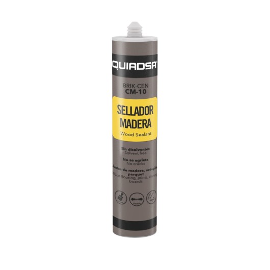 Sellador Acrilico Madera Brik-Cen Cm-10 Power 300 Ml Gris Os