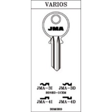 Llave Cilindro En Bruto Jma Acero Jma-4D
