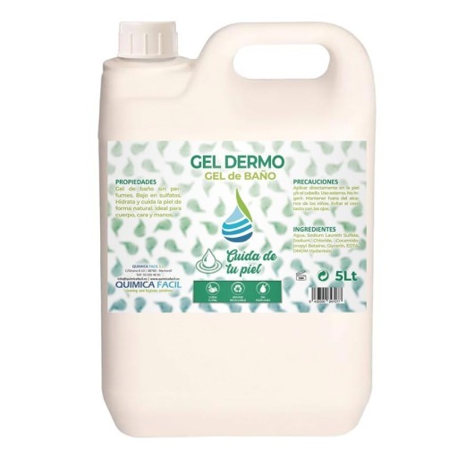 Jabon Dermo Gel 5 L Quimica Facil