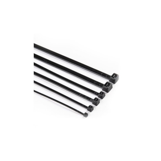 Brida Nylon Dentada Negra 2,5X100 Mm 50 Uds Famatel