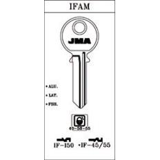 Llave Cilindro En Bruto Jma Acero If-I50