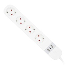 Base Miultiple Wifi Intel. 4 Tomas + 2 Usb A + 1 U 16A 3680V