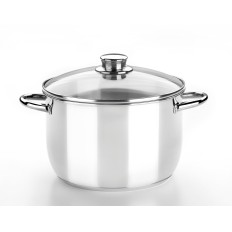 Olla Con Tapa Cristal Optima 18 Cm Monix