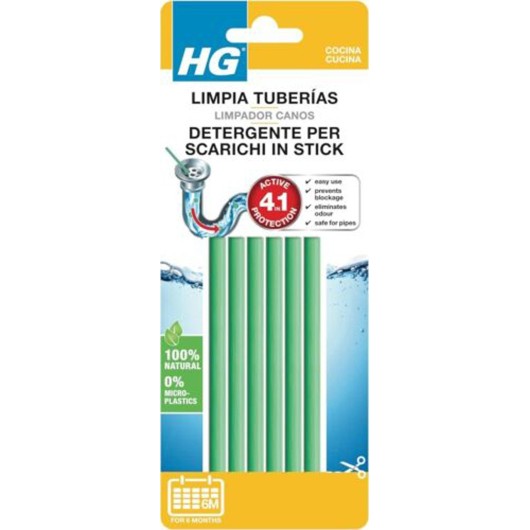 Limpiador Desages Sticks (6 Uds) Hg