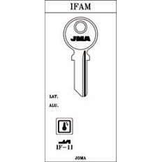 Llave Cilindro En Bruto Jma Acero If-1I