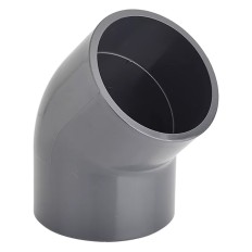 Codo Pvc Presion H-H 45 50 Hidrotecnoagua