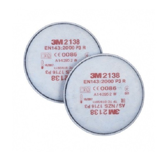 Filtro 2138 Para Mascara (20 Uds) P3R 3M