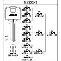 Llave Cilindro En Bruto Jma Acero Mer-1D