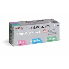 Lana Acero Akron Seleccion 2Fino+2Medio+2Grueso 6 X 25 Gr Ba