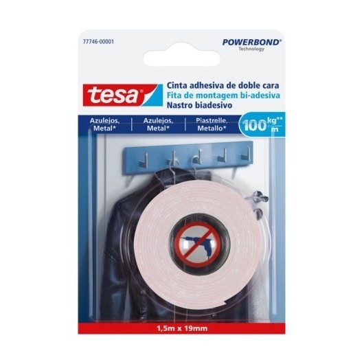 Cinta Doble Cara Mounting Pro Exteriores Uv Resistente 1,5 M