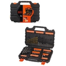 Brocas Y Puntas Atornillar Set 109 Pzs Maletin Black & Decke