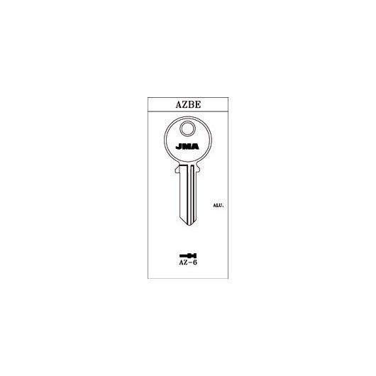 Llave Cilindro En Bruto Jma Acero Az-6