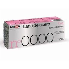 Lana Acero Akron Fina Bobina 150 Gr N 0000 Barlesa