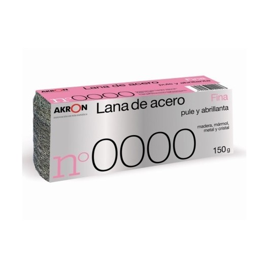 Lana Acero Akron Fina Bobina 150 Gr N 0000 Barlesa