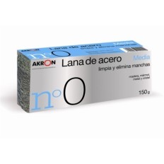 Lana Acero Akron Media Bobina 150 Gr N 0 Barlesa