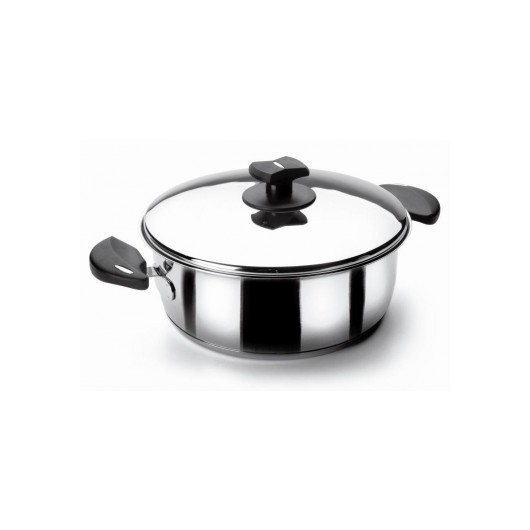 Cacerola 24Cm Con Tapa Inox Ladycor Lacor