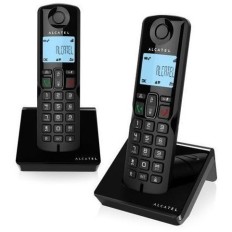 Telfono Inalmbrico S250 Duo Call Block Negro Alcatel