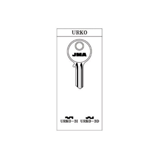 Llave Cilindro En Bruto Jma Acero Urko-3I