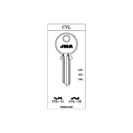 Llave Cilindro En Bruto Jma Acero Cvl-1I