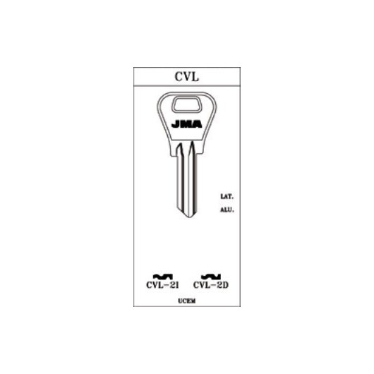 Llave Cilindro En Bruto Jma Acero Cvl-2I