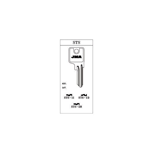 Llave Cilindro En Bruto Jma Acero Sts-1D