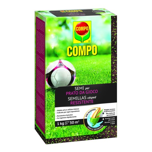 Semilla Cesped Resistente 1Kg Compo