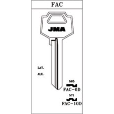 Llave Cilindro En Bruto Jma Acero -10D
